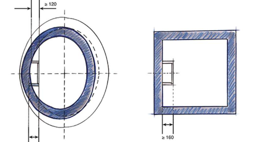 Abbildung für Abschnitt Steigleitern & -eisengänge