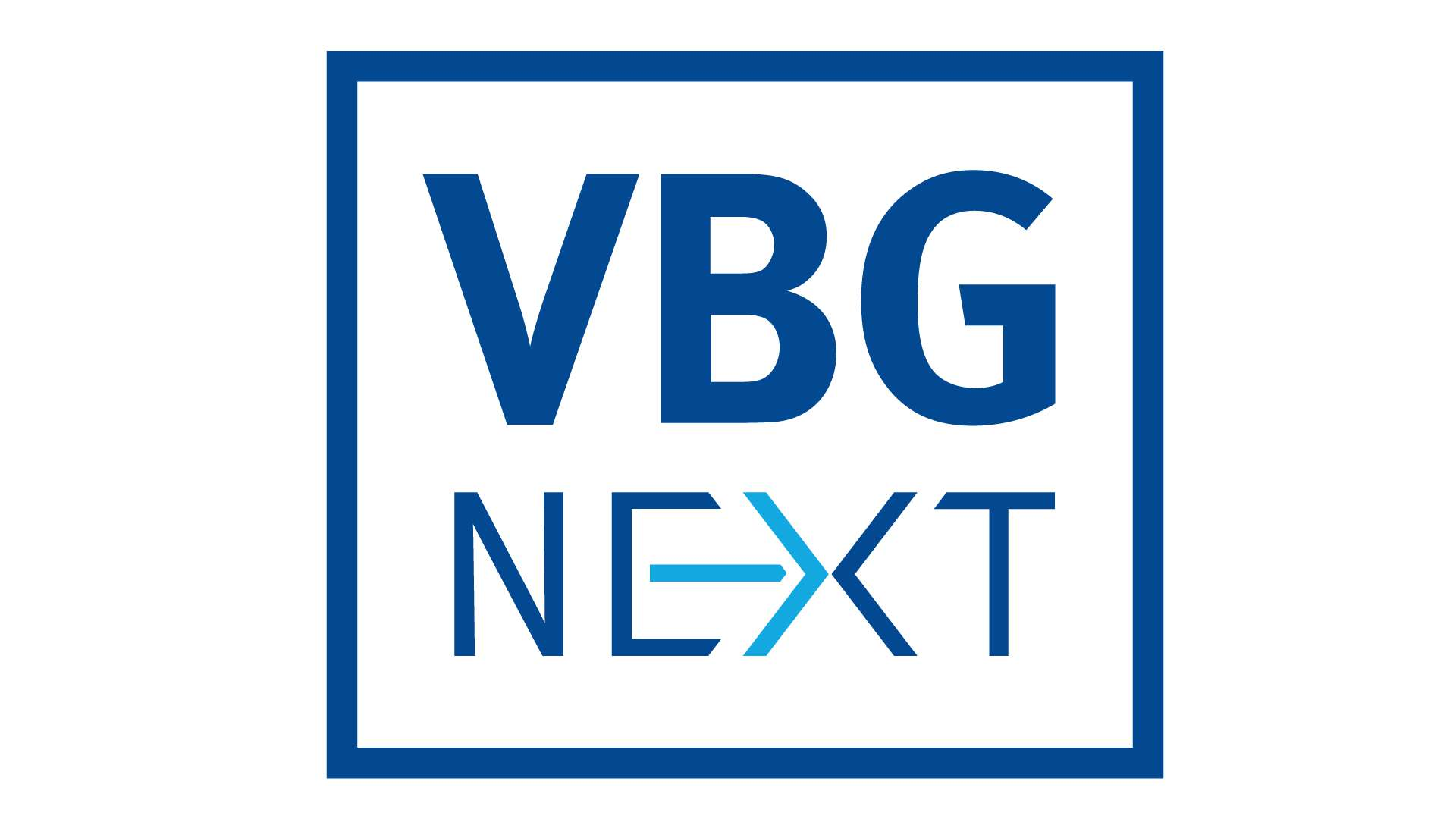 VBG NEXT - Logo. Vormals VBG-Präventionspreis.  Einmal mit, einmal ohne Claim. #RLNCH_XXIII