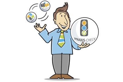 Müller - Praxis-Check für Website