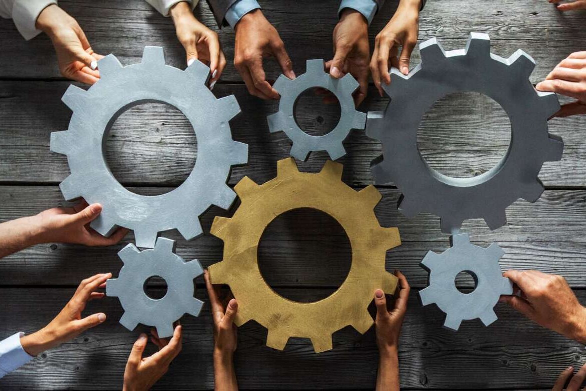 Kooperation, Personal, Zahnräder