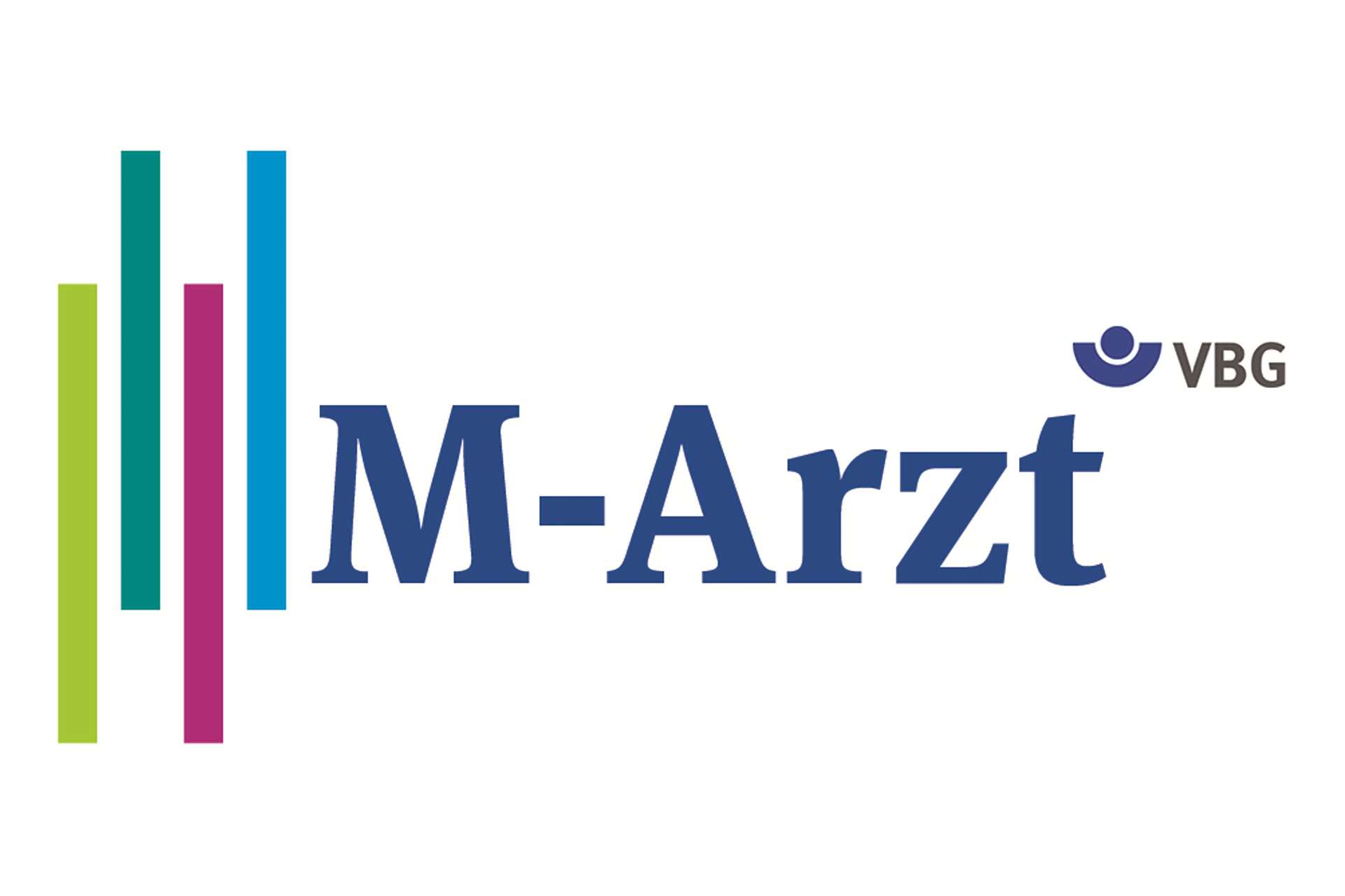 Logo M-Arzt in der Auflösung 1920x1280 px für NEOS