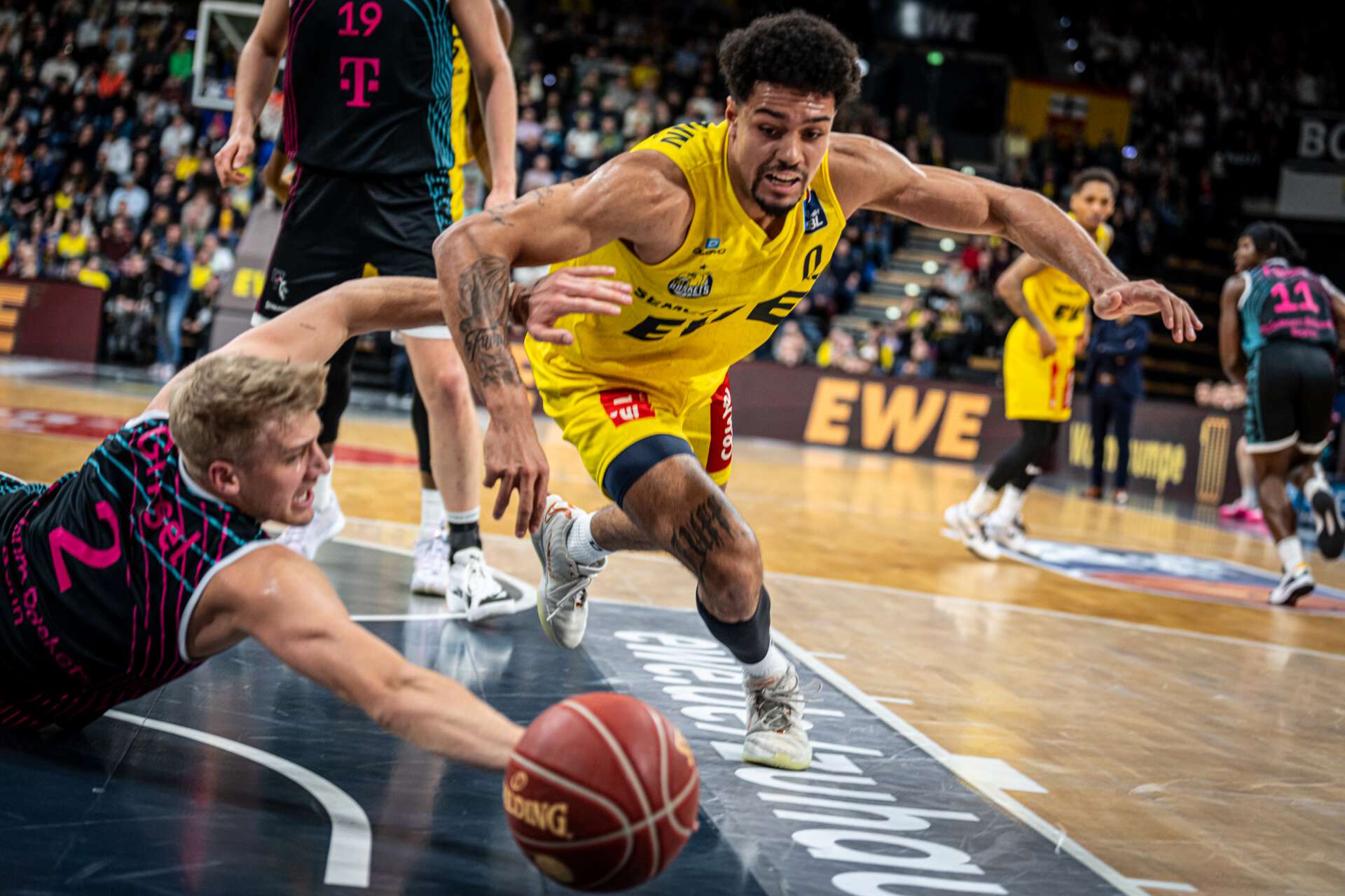 EWE Baskets - Telekom Baskets Bonn
Basketball - easyCredit BBL
15. Spieltag, 07.01.2024
Saison 2023/2024