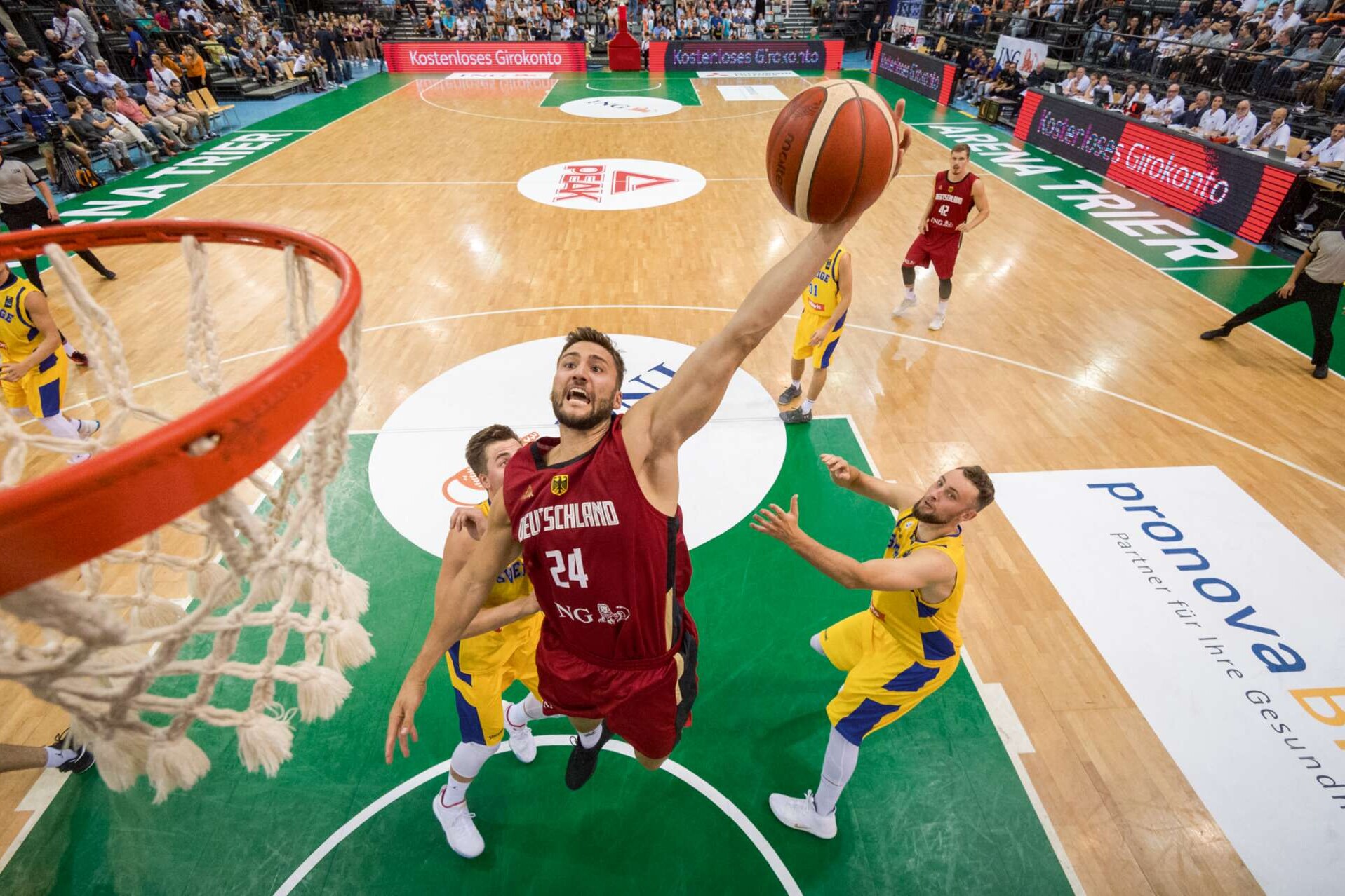 Foto aus dem VBG-Fachwissen Diagnostik und Betreuung im Basketball