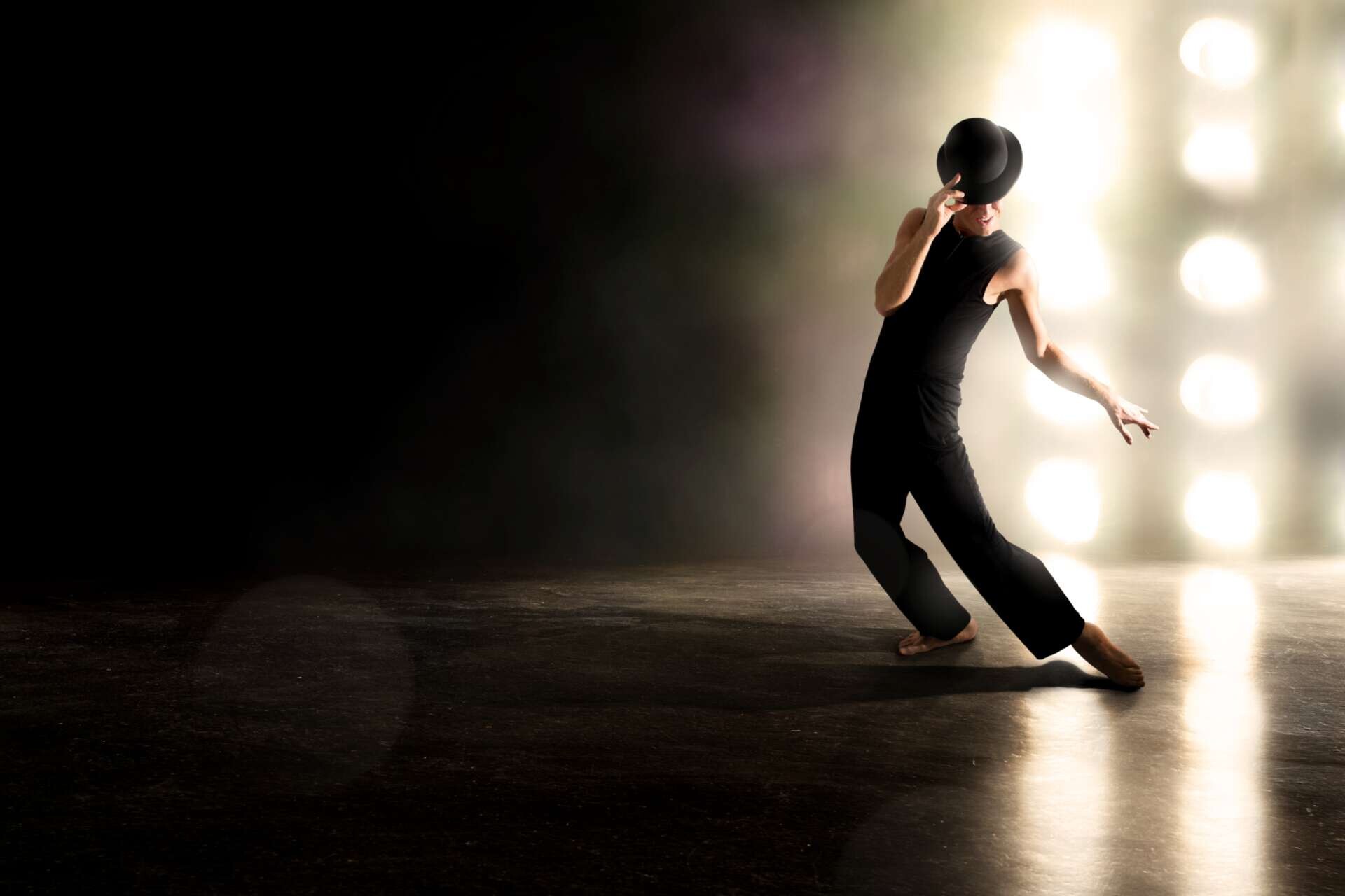 Broadway-Performer auf der Bühne