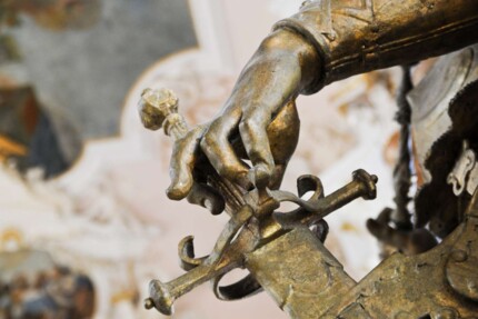 Kloster Ottobeuren, Kaisersaal, Schwert, Bayern, Deutschland#RLNCH_XXIII