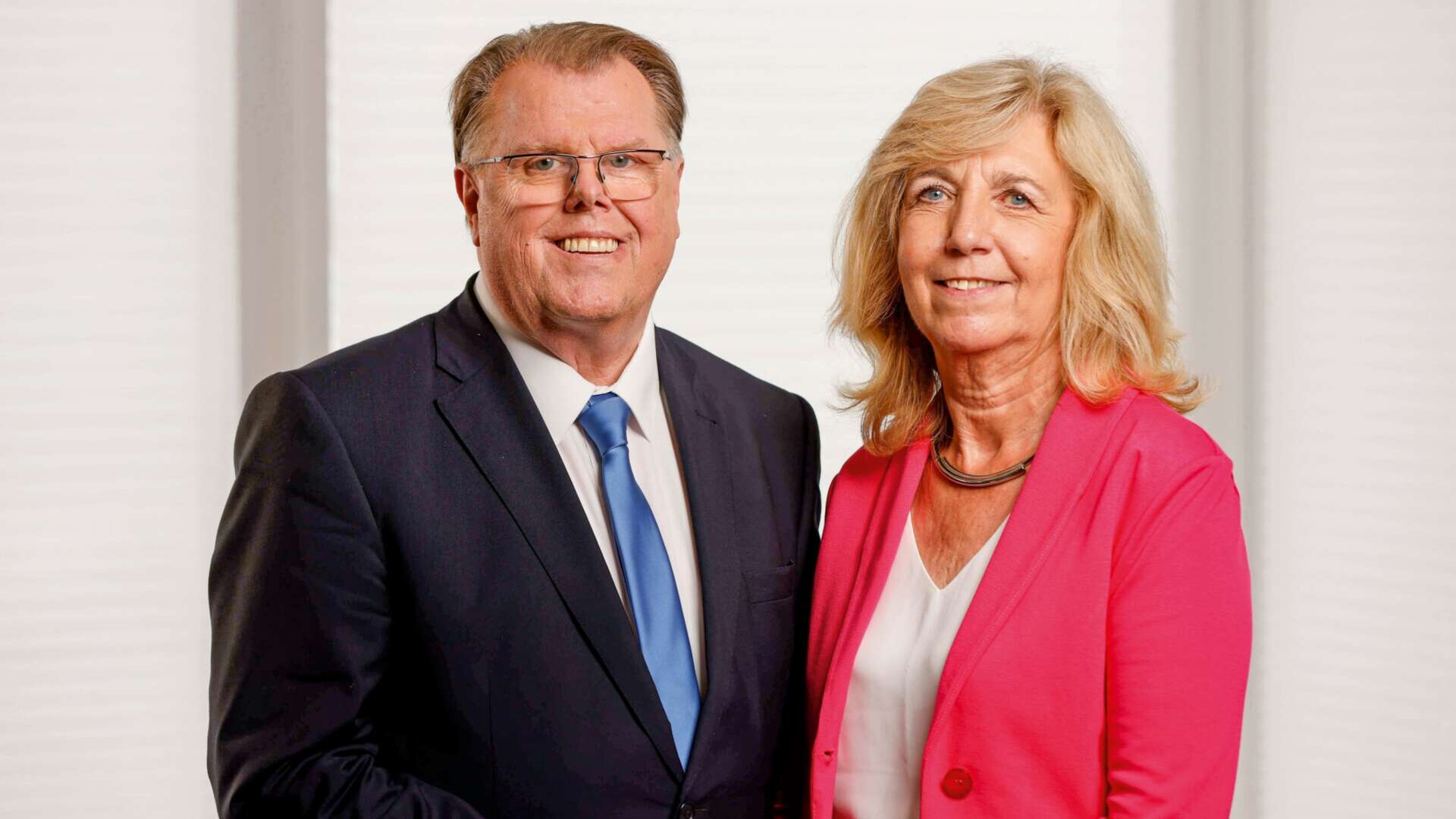 Vorstandsvorsitzende Selbstverwaltung, Volker Enkerts und Gabriele Platscher