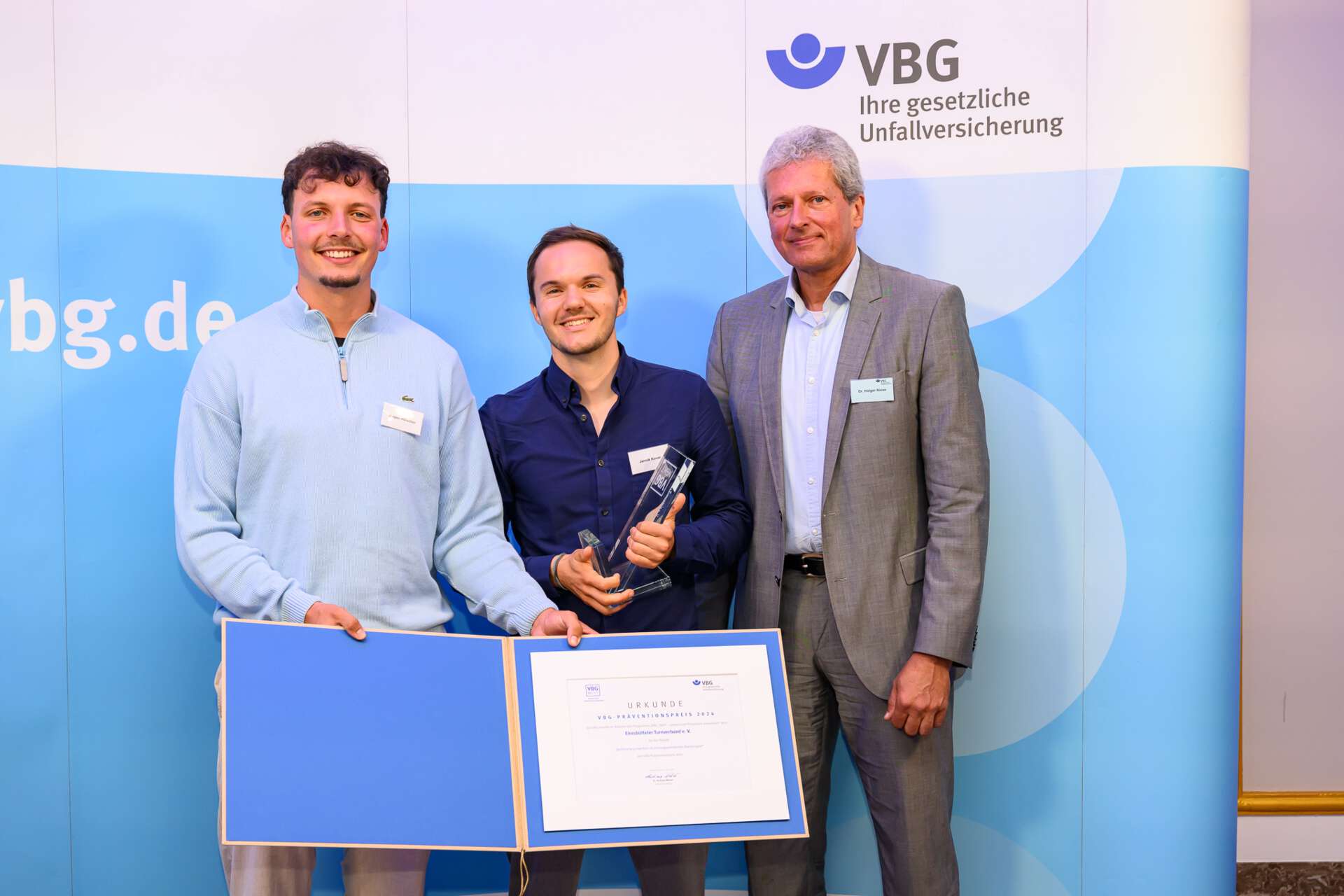 VBG_NEXT Verleihungsveranstaltung 2024 - Gewinnerfoto Sport Gesamtkonzepte Eimsbütteler TV