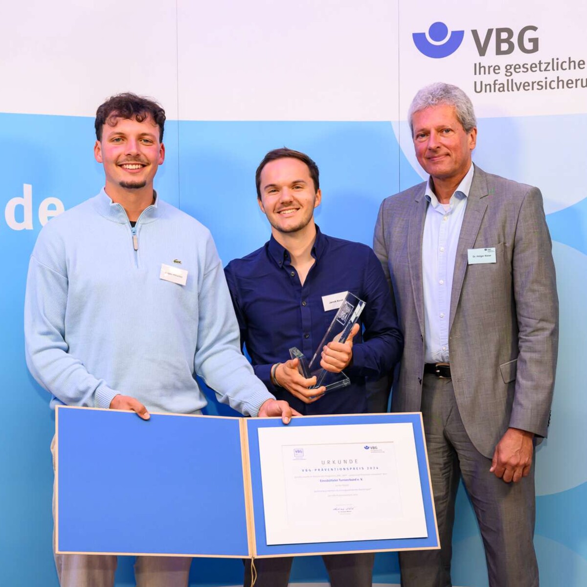 VBG_NEXT Verleihungsveranstaltung 2024 - Gewinnerfoto Sport Gesamtkonzepte Eimsbütteler TV